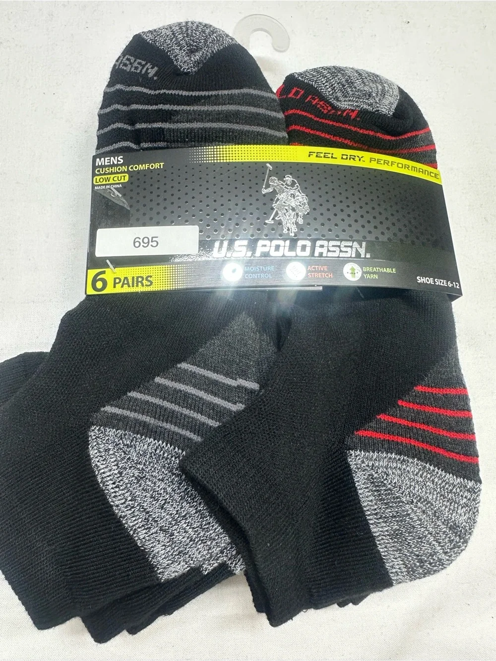 US Polo Assn. Athletic Socks